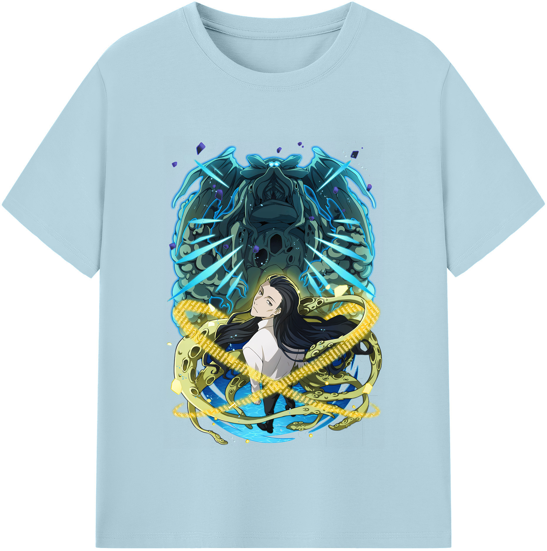 （画像用） 文豪ストレイドッグス Bungo Stray Dogs 綿100％半袖Tシャツ（フロントプリント）